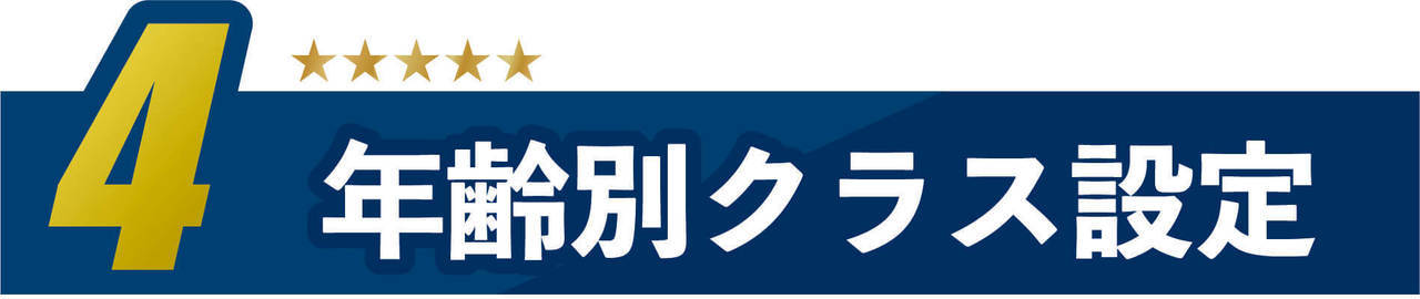 4.年齢別クラス設定タイトルイメージ