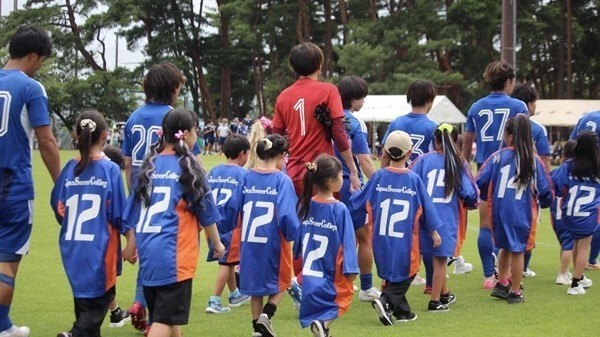 スポアイランド聖籠 ホームゲーム ハーフタイムショー2026 .7.19村上スクール_⑤