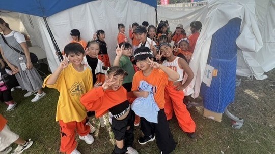 ドゲンジャーズ秋の体育祭キラキラ・キッズステージ 2024.10.6新宮スクール_③