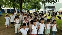 モンテディオ山形野外ステージパフォーマンス 2024.6.9山形スクール_④